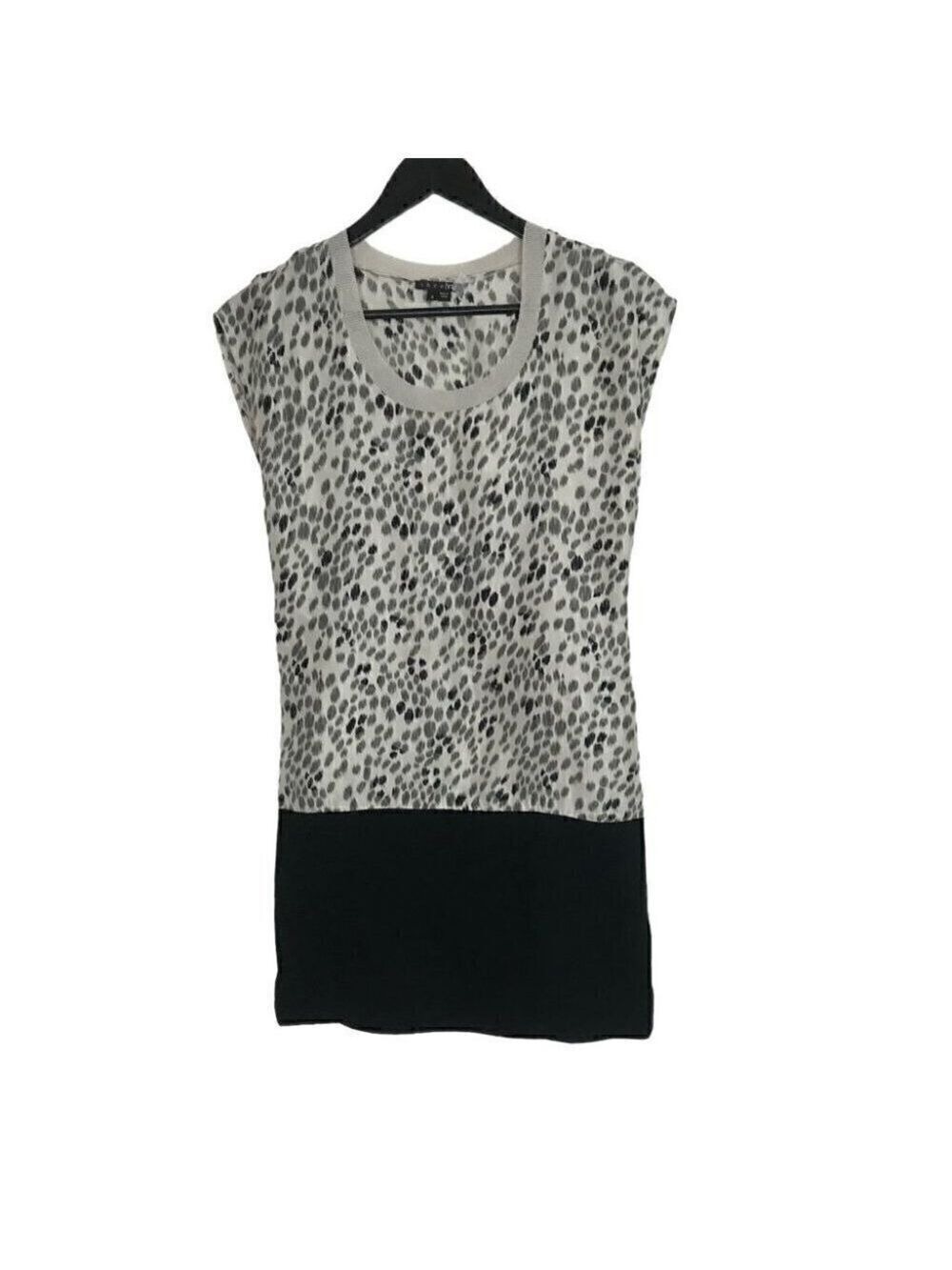 THEORY 100% Silk Sleeveless Mini Dress Size 4